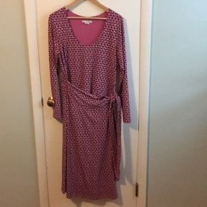 Boden Silvia Jersey Dress, size 12 L, EUC